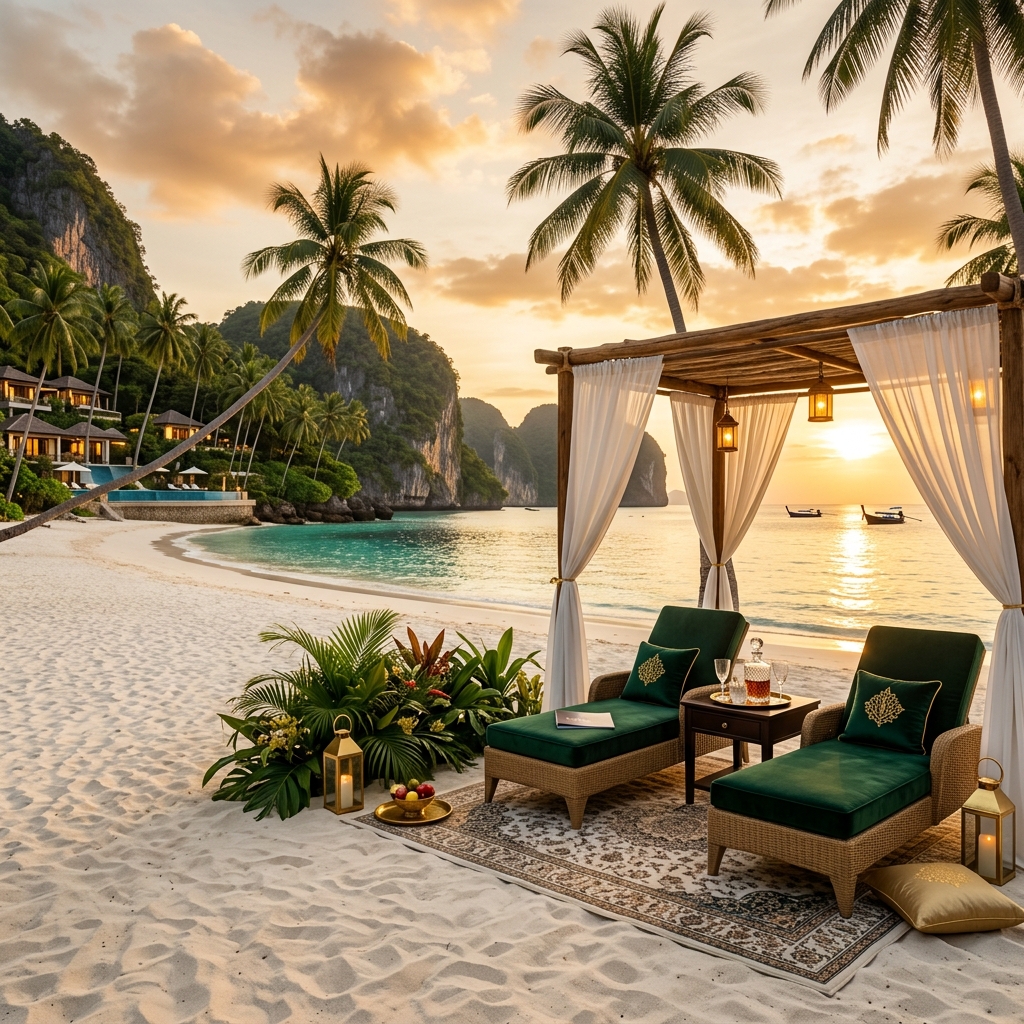 Thailand tropical beach paradise